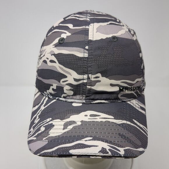 Mission Strapback Hat Camouflage One Size Adjustable 6 Panel Outdoor - Picture 2 of 8